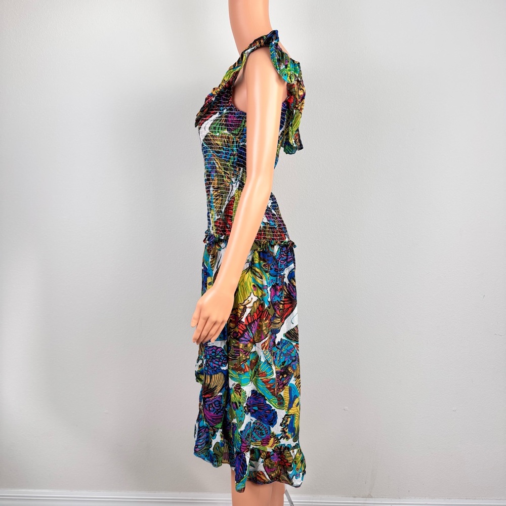 Nanette Lepore Swimwear Papillon Butterfly Print Dress - Picture 5 of 11